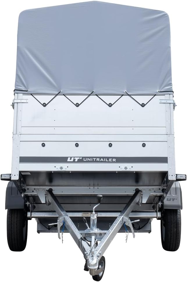 Unitrailer Tilting Hanger 230 with High Tarpaulin and Jockey Wheel
