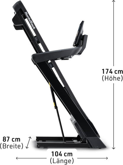 NordicTrack T-Serie: Laufband für Zuhause mit Steigung, Bluetooth & hoher Tragkraft