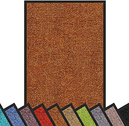 etm Robuste Schmutzfangmatte, Waschbar, Rutschfest, Hohe Reinigungswirkung für Zuhause & Gewerbe