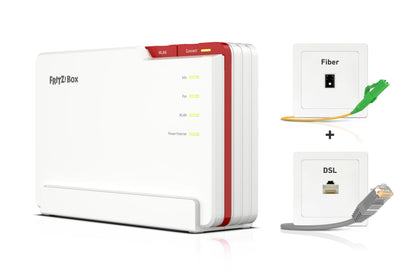 FRITZ!Box 5690 Pro – Wi-Fi 7 Triband-Router für DSL & Glasfaser, Mesh & DECT