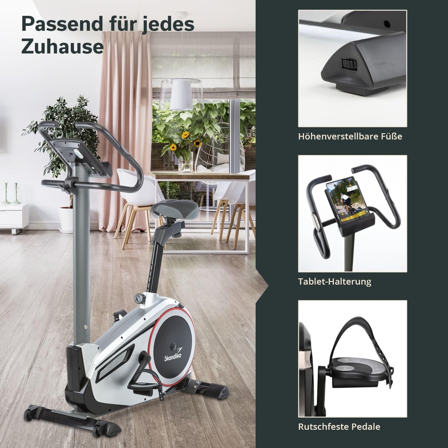 Skandika Morpheus: Ergometer mit 12 kg Schwungmasse