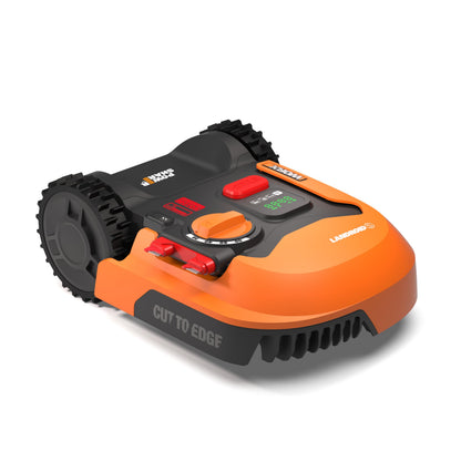 WORX Landroid Vision S250 Mähroboter WR202E für Gärten bis 250m², AI Rasenmäher Roboter ohne Begrenzungskabel (WLAN & Bluetooth, aktive Hindernisvermeidung mit KI-Technologie, Igelschutz)