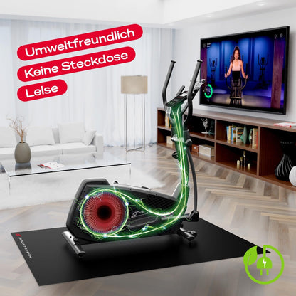 Sportstech CX2: Crosstrainer mit App, 27 kg Schwungmasse & Generator