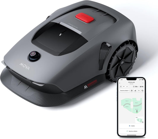 MOVA 600 Mähroboter 600 m², 3D-LiDAR & App-Steuerung