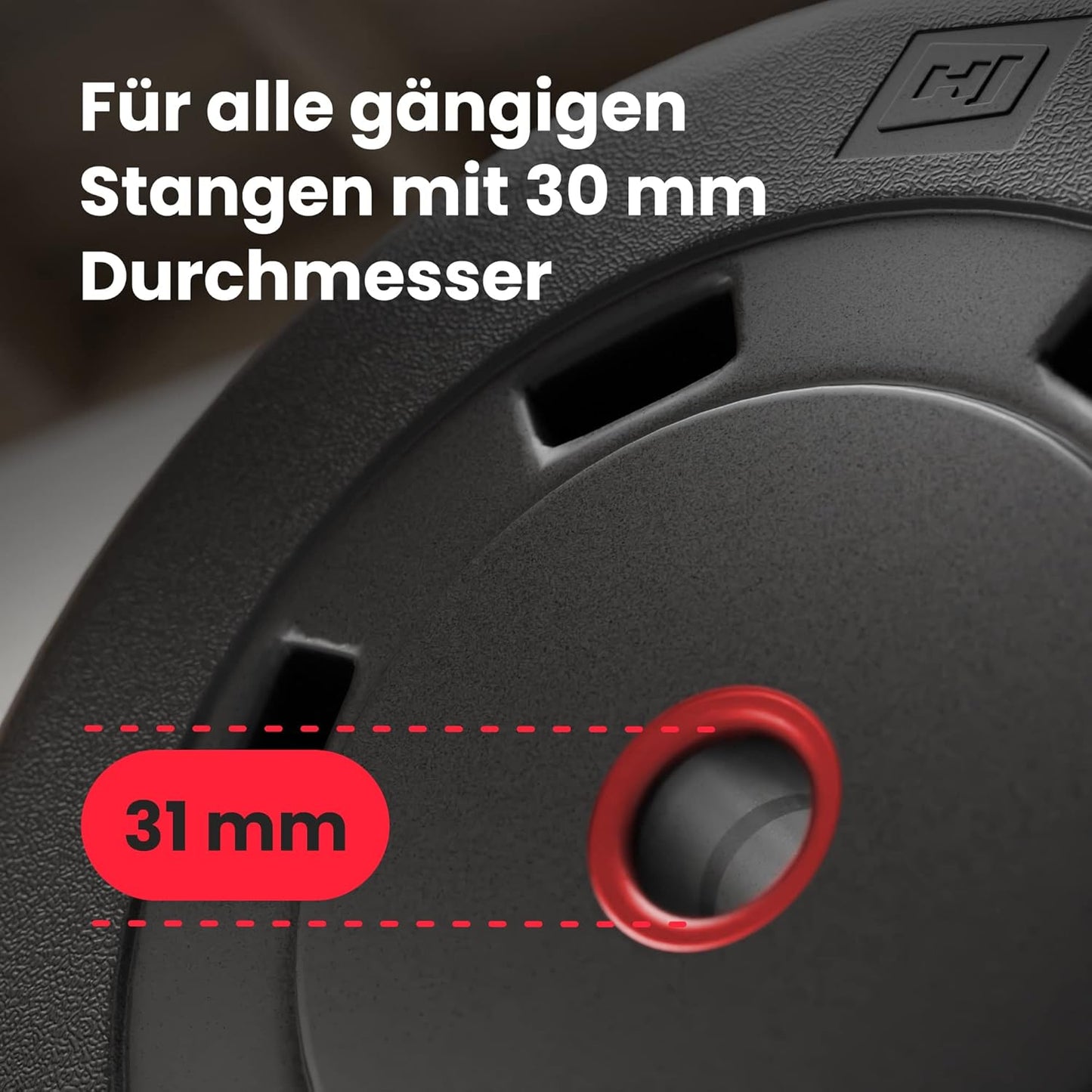 Hop-Sport Hantelbank: Multifunktional mit Latzug, verstellbarer Schrägbank & Hantelset